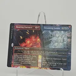 Roaring Furnace // Steaming Sauna (343) Borderless Duskmourne MTG - Image 1