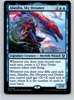 Magic the Gathering Alandra, Sky Dreamer Murders at Karlov Manor Commander MTG - Image 1