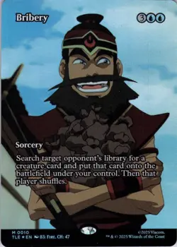 MTG Bribery (Borderless) (10) | NM Foil | Avatar: Eternal-Legal {TLE} - Image 2