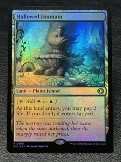 Hallowed Fountain 0265 - FOIL - Magic the Gathering: Lorwyn Eclipsed - NM - Image 1