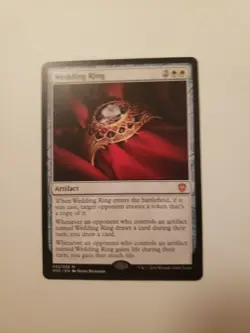 Wedding Ring Commander: Innistrad: Crimson Vow Regular - Image 1