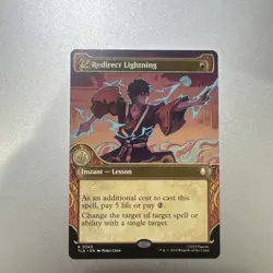 Redirect Lightning (Showcase) - Avatar: the Last Airbender - R 0343- NM - MTG - Image 1
