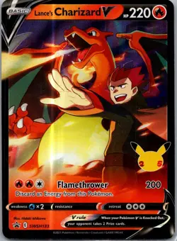 Lance's Charizard V Promo SWSH: Sword & Shield Promo Cards SWSH133 NM - Image 1