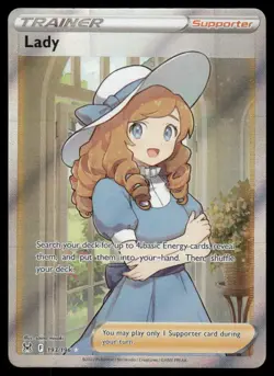 Pokemon Cards Lady 193/196 Lost Origin Rare Ultra NM - Image 1