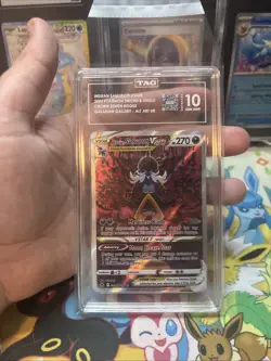 Pokemon Hisuian Samurott Vstar GG52/GG70 Crown Zenith TAG 10 Gem Mint - Image 1