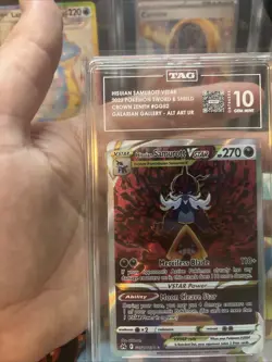 Pokemon Hisuian Samurott Vstar GG52/GG70 Crown Zenith TAG 10 Gem Mint - Image 2