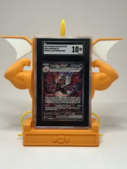 Pokemon TCG Paldean Fates Charizard ex 234/091 SIR SGC Gem Mint 10 - Image 1