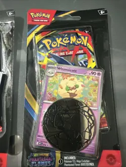 Pokemon TCG: Phantasmal Flames Single Pack Blister Set - Cottonee & Whimsicott - Image 3