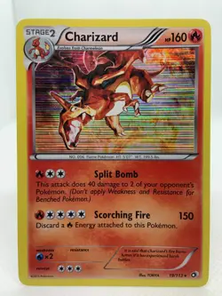 Charizard Legendary Treasures 19/113 Holo Rare Pokemon TCG - Image 1