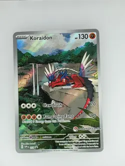2023 Pokemon Scarlet & Violet Koraidon (Pokemon Center) 014 NM - Image 1