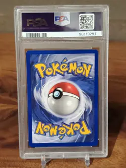 1999 POKEMON GAME #98 FIRE ENERGY PSA 9 MINT SHADOWLESS BASE - Image 2
