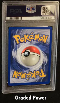 Pokemon Base Set Unlimited Shadowless Grass Energy SHADOWLESS PSA 9 (9082) #99 - Image 2