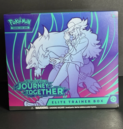 $85 NEW Pokemon TCG S&V Journey Together ETB Sealed 9x Packs Promo Zorua Collect - Image 1