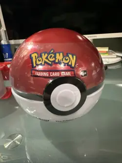 2020 Pokemon TCG PokeBall Tin - Poke Ball A22 - Factory Sealed - Evolving Skies - Image 1