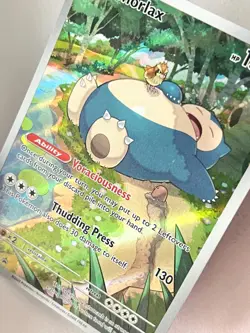 Snorlax SVP 051 Scarlet & Violet 151 ETB Black Star Promo - Pokemon TCG - NM/LP - Image 2