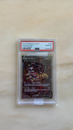 PSA 10 - Giratina V Full Alt Art - 2022 Pokemon SWSH - Lost Origin - #186 - Image 2