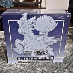 ❄1 Pokemon Sword & Shield Chilling Reign Elite Trainer Box Factory Sealed ❄ - Image 1