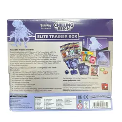Pokemon TCG Chilling Reign Elite Trainer Box ETB Shadow Rider Art Factory Sealed - Image 4