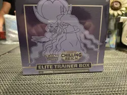 SWSH Chilling Reign (Shadow Rider Calyrex) Elite Trainer Box - Factory Sealed - Image 1