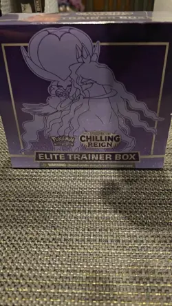 SWSH Chilling Reign (Shadow Rider Calyrex) Elite Trainer Box - Factory Sealed - Image 2