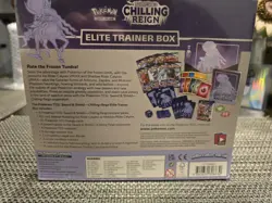 SWSH Chilling Reign (Shadow Rider Calyrex) Elite Trainer Box - Factory Sealed - Image 5