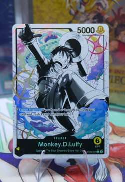 Monkey.D.Luffy Parallel Alt Art ST29-001 Leader Card Egghead - OPTCG - Image 1