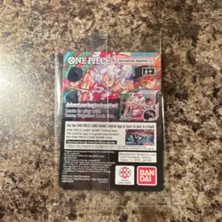 Bandai Namco One Piece CCG Monkey D. Luffy US Voyage Holo Card ST01-002 - Image 2