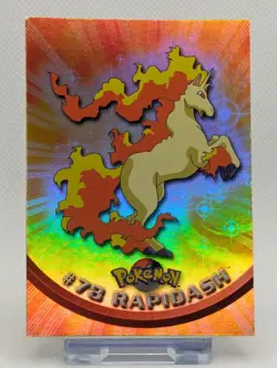Topps Pokemon TV Animation Series 2 - RAINBOW FOIL HOLO Blue Logo Card Singles - Image 2