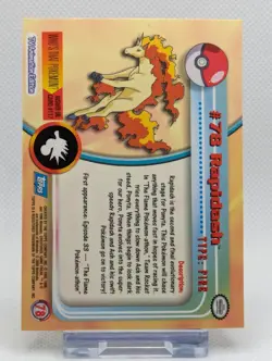 Topps Pokemon TV Animation Series 2 - RAINBOW FOIL HOLO Blue Logo Card Singles - Image 3