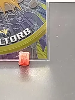 2000 Voltorb #100 Pokemon Topps Chrome TV Animation Series 2 - Image 5