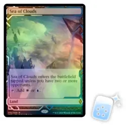 FOIL SEA OF CLOUDS Zendikar Rising Expeditions Magic MTG MINT CARD - Image 1