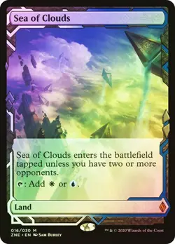 Sea of Clouds FOIL EXPEDITION - 016/030 - Mythic - Zendikar Rising ZNE MTG - Image 1