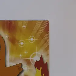 Charmander #04 Topps TV Animation Edition Blue Label Pokemon Card (LP/MP) - Image 3