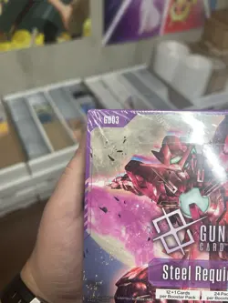 Gundam Card Game Steel Requiem GD03 English Booster Box New & Sealed - Image 5