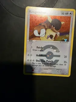 Pokemon TCG Kangaskhan Reverse Holo Card 6/112 Fire Red Leaf Green - Image 1