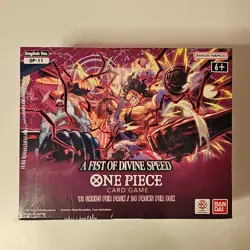 Bandai One Piece Card Game A Fist of Divine Speed OP-11 Booster Box English - Image 1