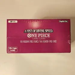 Bandai One Piece Card Game A Fist of Divine Speed OP-11 Booster Box English - Image 3