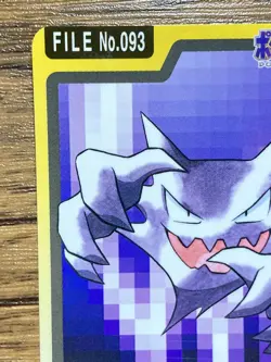 Pokemon Carddass Card Haunter File No.93 Bandai Pocket Monsters 1997 - Image 3
