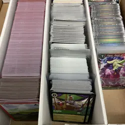 800+ Assorted TCG Cards Bulk Lot Lorcana DBZ Metazoo Fortnite Japanese Pokemon - Image 1