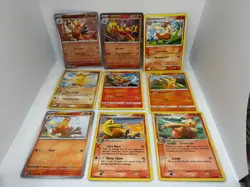 Pokemon Collection Torchic Combusken Blaziken Pokemon Card Lot! Vintage - Image 1