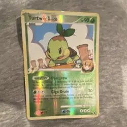 Pokemon Turtwig GL 88/111 Reverse Holo SP Diamond & Pearl TCG Card English - Image 1