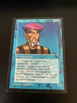 MTG PRODIGAL SORCERER EXC STREGONE ERRANTE FBB 1 EDIZIONE MAGIC VINTAGE - Image 1