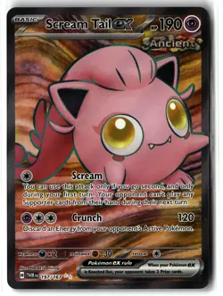 Scream Tail ex ⭐ 197/167 Holo Ultra Rare Twilight Masquerade 2024 Pokemon NM - Image 1