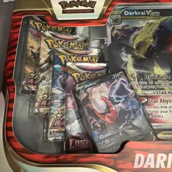 Pokemon Darkrai VSTAR Premium Collection SWSH 8 Packs 2 Foil 1 Jumbo - Image 3