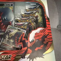 Pokemon Darkrai VSTAR Premium Collection SWSH 8 Packs 2 Foil 1 Jumbo - Image 5