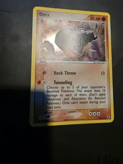 Pokemon TCG Onix 42/112 Reverse Holo Fire Red Leaf Green - Image 3