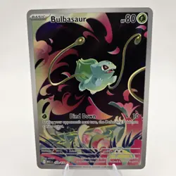 2025 Pokemon Mega Evolution MEG EN Bulbasaur Promos #133/132 - Image 1