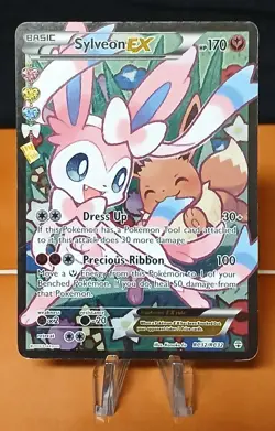 2016 Pokemon Sylveon EX (Full Art) RC32-32 Generations: Radiant Collection Holo - Image 1