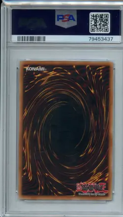 YUGIOH 2004 Dark Magician SYE-001 Super Rare 1st Edition PSA 9 - Image 2