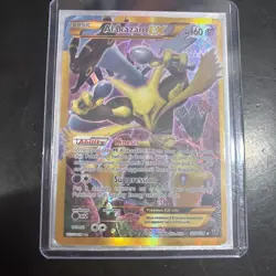 Pokemon TCG Alakazam EX Holo Ultra Rare 2016, 125/124 Card - Image 1